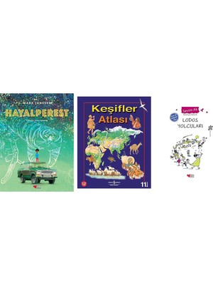 İş Bankası Kültür Yayınları Hayalperest + 2 Kitap (Set)