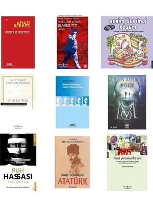 Yapı Kredi Yayınları Atatürk ve Devrimler + 8 Kitap Daha (Set)