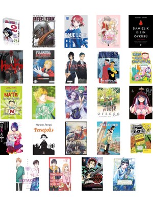 Alfa Yayınları Bleach 2 Hoşçakal Paraket: Hoşçakal Paraket Iyi Geceler Kız Kardeş + 23 Kitap Daha (Set)