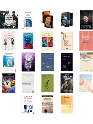 Kronik Kitap Dakikalar Içinde Atatürk ve Dünyası - Askeri Siyasi ve Özel Hayatı + 22 Kitap Daha (Set)