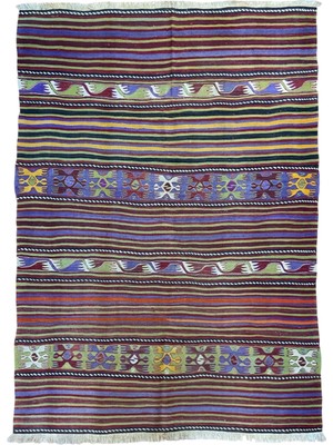 Cicim Halı El Dokuma Konya Kilim 147X200 cm