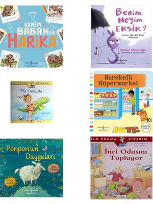İş Bankası Kültür Yayınları Benim Babam Bir Harika + 5 Kitap (Set)