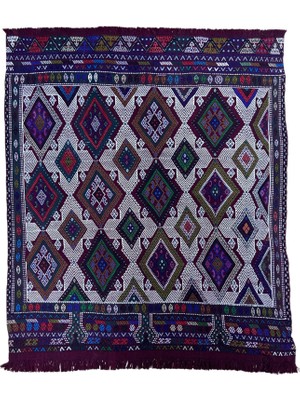 Cicim Halı El Dokuma Konya Cicim Kilim 143X175 cm