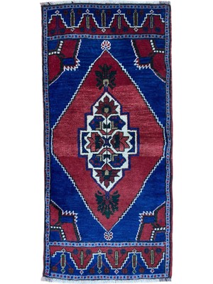 Cicim Halı El Dokuma Anadolu Halı 48X103 cm