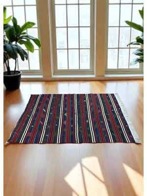 Cicim Halı El Dokuma Konya Cicim Kilim 110X148 cm