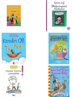 İş Bankası Kültür Yayınları Benim Babam Ömür Adam + 5 Kitap (Set)