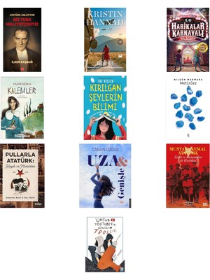 Atatürk Anlatıyor - Biz Türk Milliyetçisiyiz + 9 Kitap Daha (Set)