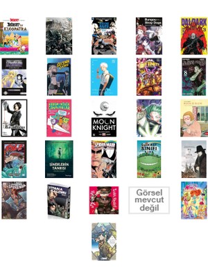 Athica Yayınları Asteriks ile Kleopatra + 25 Kitap Daha (Set)