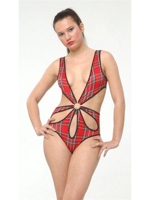 MTM My The Mall Giyim  B091214 Çiçek Şeklinde Body