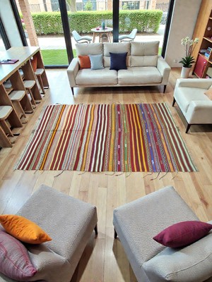 Cicim Halı El Dokuma Konya Kilim 144X263 cm