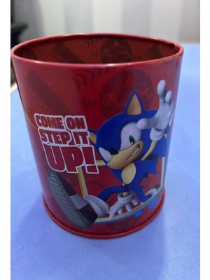 Cg Kids Sonic Metal Kalemlik Süper Kalite Baskı Ister 1 Adet Ister 2 Adet Ister 3 Adet