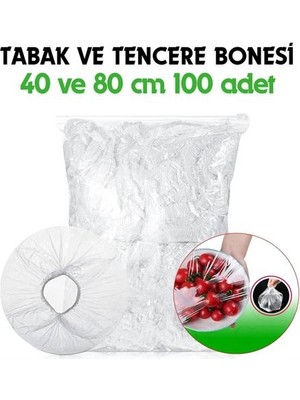 Ayena Moda Hsnet Tabak ve Tencere Bone Seti 2 Boyutlu 100 Adet - AY002L-6UKW50