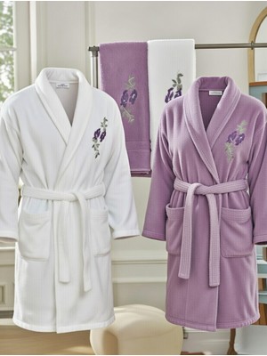 100% Pamuk Bornoz Seti