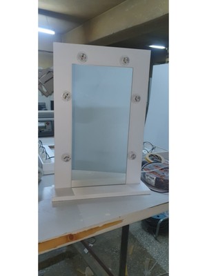 PremiumPort Işıklı Makyaj Aynası, 60X40 Cm, Şık ve Fonksiyonel Tasarım