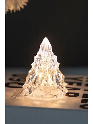 PremiumPort Buzdağı LED Işıklı Gece Lambası, Büyüleyici Atmosfer 8 cm