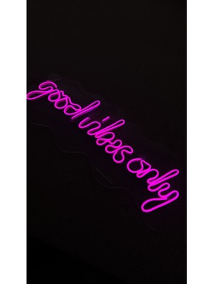 PremiumPort Neon LED Gece Lambası, Dekoratif Duvar Aydınlatması, 24X70CM, Modern Tasarım