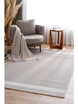 Türkeri Halı Monard Bej Geçişli Modern Halı