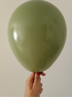 İstoç Parti  12'' Okaliptus Rengi Balon 10 Adet