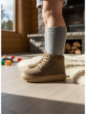 Foopi Bubu Unisex Fermuarlı Çocuk Botu 21-30