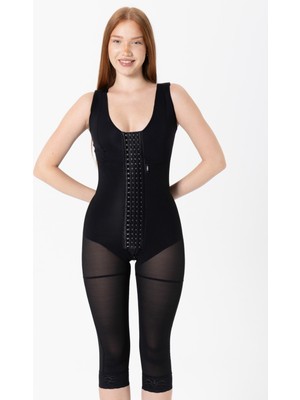 HA-3120 H&a Korse Stage 2 Göğüslü Diz Altı Korse Medikal Liposuction Karın Germe Doğum Sonrası Günlük Korse
