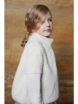 SheShe Bej Kürk Yelek