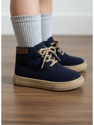 Foopi Bubu Unisex Fermuarlı Çocuk Botu 21-30