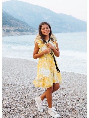 SheShe Papatya Şifon Elbise