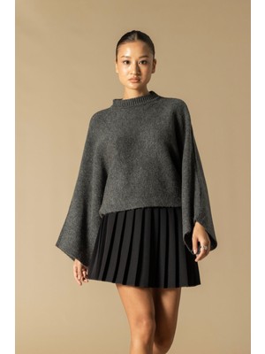 Nisan Triko Oversize Kazak