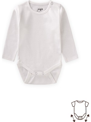 Cigit Uzayabilen Zıbın 0-2 Yaş Kırık Beyaz