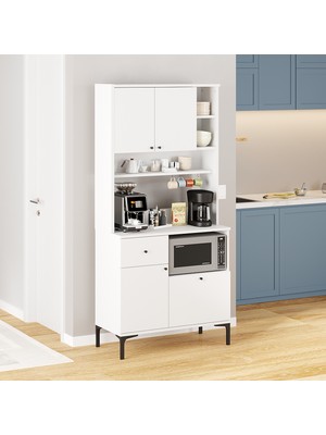 Reysa Mobilya Bango Kahve Köşesi Beyaz