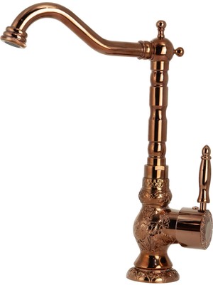 Abay Doğal Taş Rose Gold Işlemeli Batarya