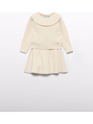 Mayoral Abel Lula Kız Bebek Triko Etek 2'Li Takım