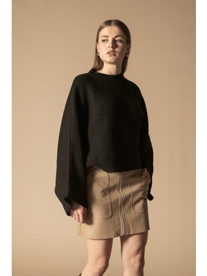 Nisan Triko Oversize Kazak