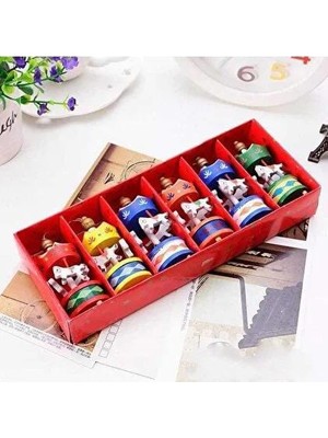 Hediye Paketim Merry Christmas Ahşap Atlı Karınca Atı Süsler Mini Güzel Ahşap Noel Yıl Başı Sevgililer Günü Atlı Karınca