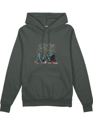 The Lucid Lab Star Wars Abbey Road Walk Oversize Hoodie - Antrasit