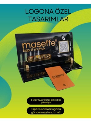 Business Touch Akıllı Masa Üstü Cam Isimlik