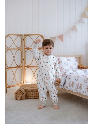 Lollie Baby&Kids 1.5 Tog Bebek Çocuk Uyku Tulumu ,%100 Pamuk - Party Şapkaları