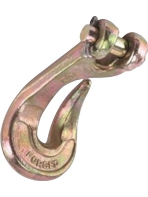 Ege Çelik Halat 5/16' Pimli Eğri Kanca (8mm)