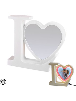 PremiumPort Kalpli Fotoğraflı Sihirli Ayna, Özel Tasarım Dekoratif Ürün