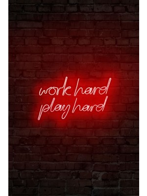 PremiumPort Neon LED Duvar Yazısı, Dekoratif Işıklı Gece Lambası, Şık Duvar Süsü