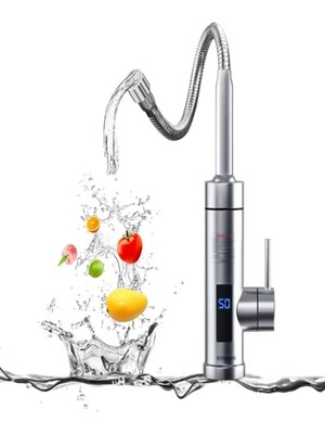 Özbience Anlık Sıcak Su Çekmeceli Metal Musluk, Pratik ve Şık Tasarım