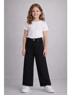 love Taşlı Pallazzo Pantolon