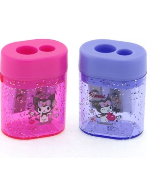 Cg Kids Kuromi Hazneli 2 Boy Çift Bıçaklı Kalemtraş Ister 1 Adet Ister 2 Adet Ister 4 Adet