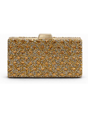 Louisiana Polo Vrl Kadın Abiye Portföy Çanta Altın 729