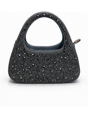 Louisiana Polo Vrl Kadın Abiye Portföy Çantataşlı Füme 604