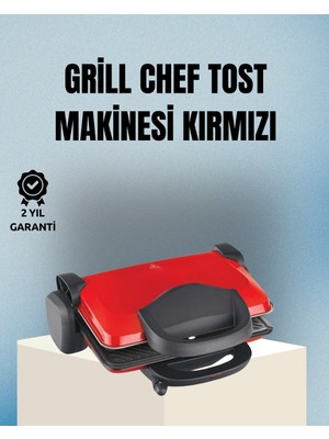 Adat 2000W Tost ve Izgara Makinesi – Granite/teflon Plaka Seçenekli