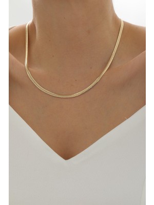 Yavuz Kuyumculuk 14 Ayar Altın Mega Snake Zincir