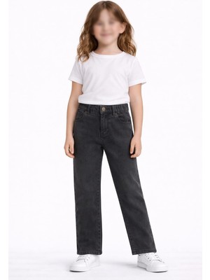 love Lastikli Bel Boyfriend Kot Pantolon