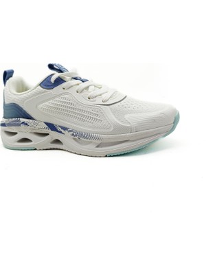 Gdt Ayakkabı Volis Beyaz Renk Bağcıklı Tekstil Malzeme Kadın Spor Ayakkabı