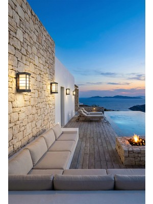 Billur Aydınlatma Ba 186/759 Metal Gövde Pleksi Camlı Dekoratif Aplik 14X25 cm